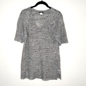 J Crew Crochet Open Knit Sweater